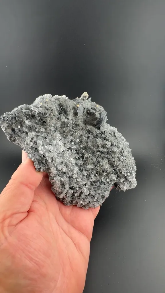 Boulangerite with Calcite image