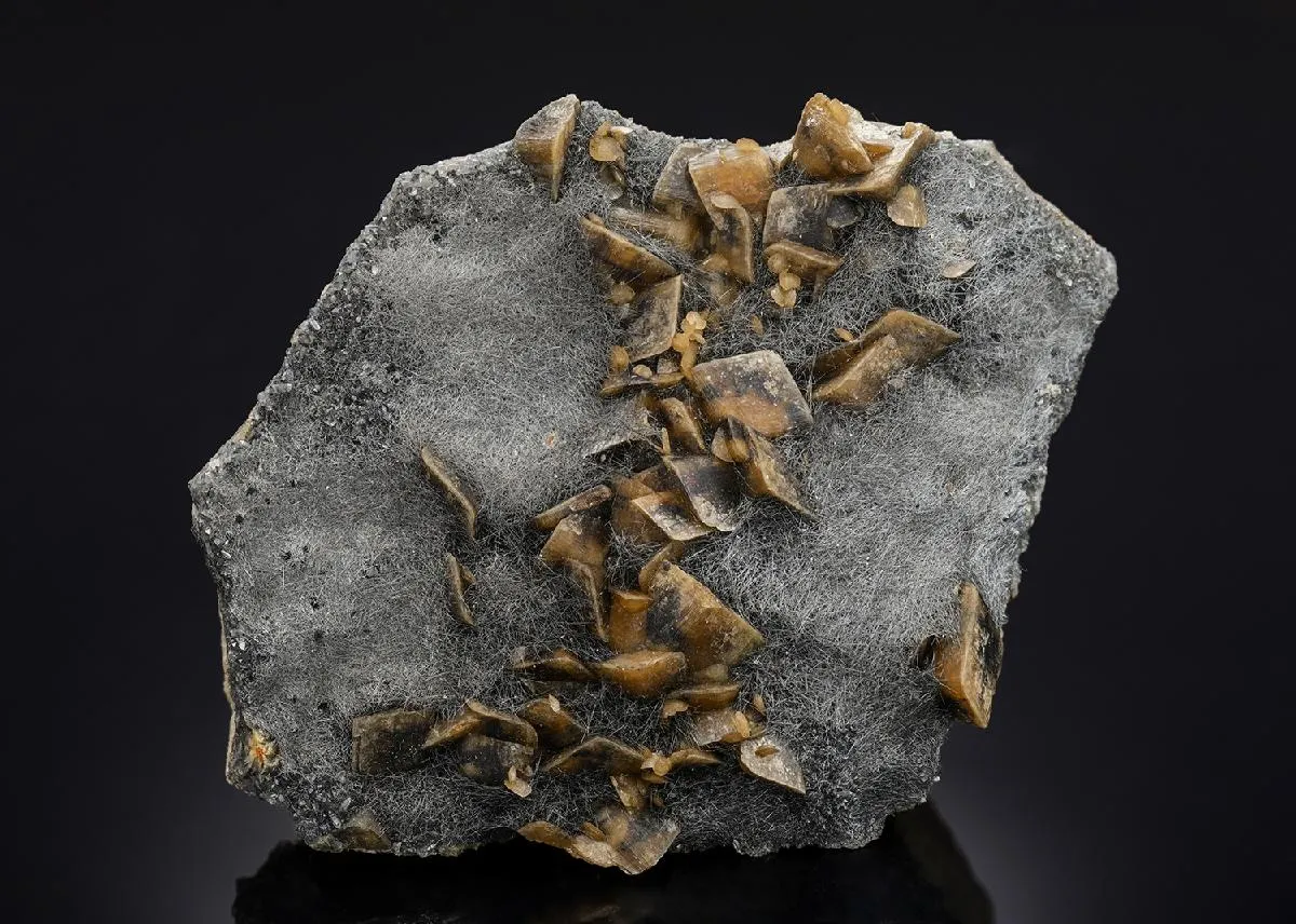 Boulangerite with Siderite - image 1