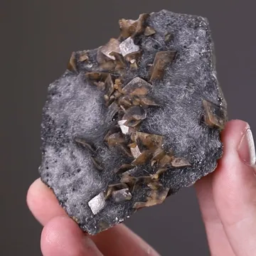 Boulangerite with Siderite
