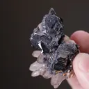 Bournonite and Freibergite on Quartz - image 2