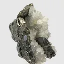 Bournonite and Quartz (circa mid 1800's) - image 1