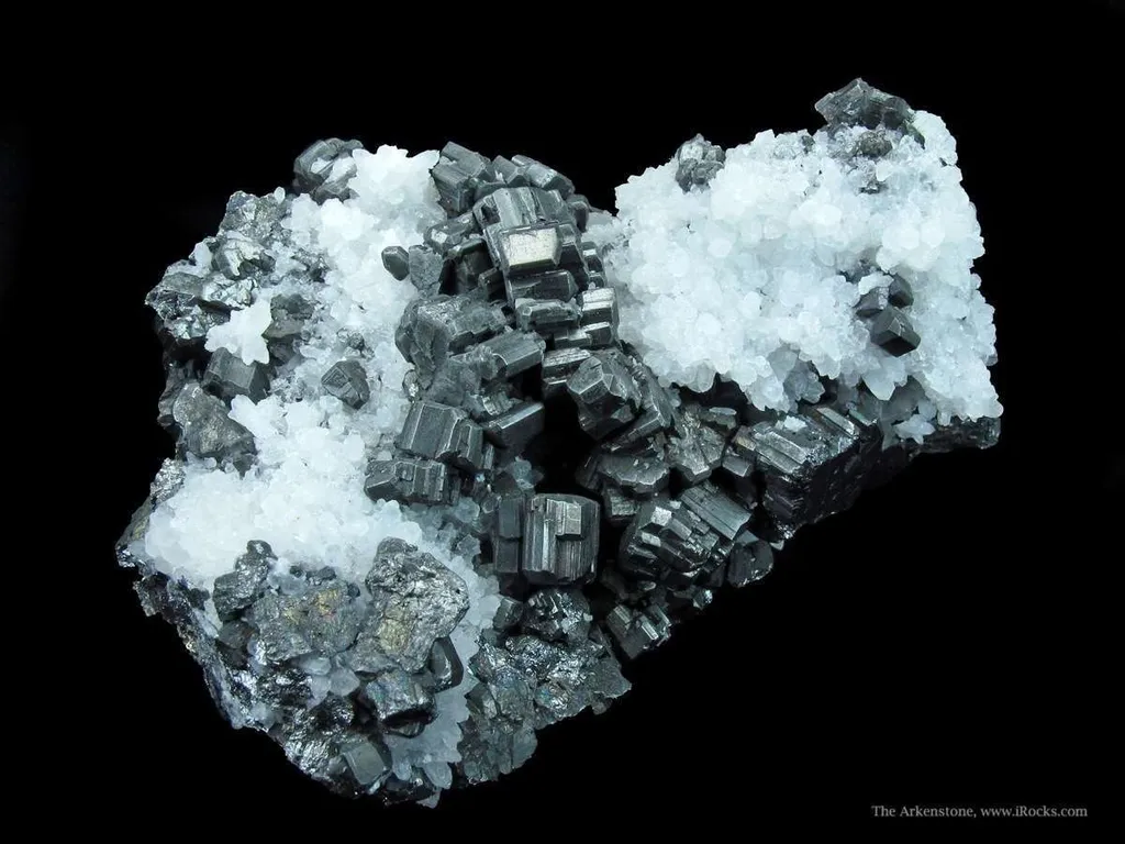 Bournonite and Quartz on Pyrite and Galena - image 2