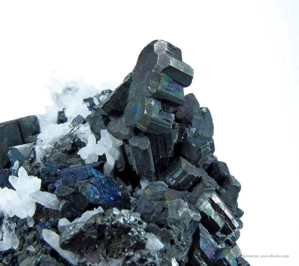 Bournonite and Quartz on Pyrite and Galena image