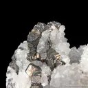 Bournonite and Quartz ps. Barite (mid-1800s) - image 5