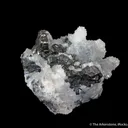 Bournonite and Quartz ps. Barite (mid-1800s) - image 6