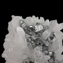 Bournonite and Quartz (rare locale) - image 2