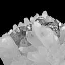 Bournonite and Quartz (rare locale) - image 4