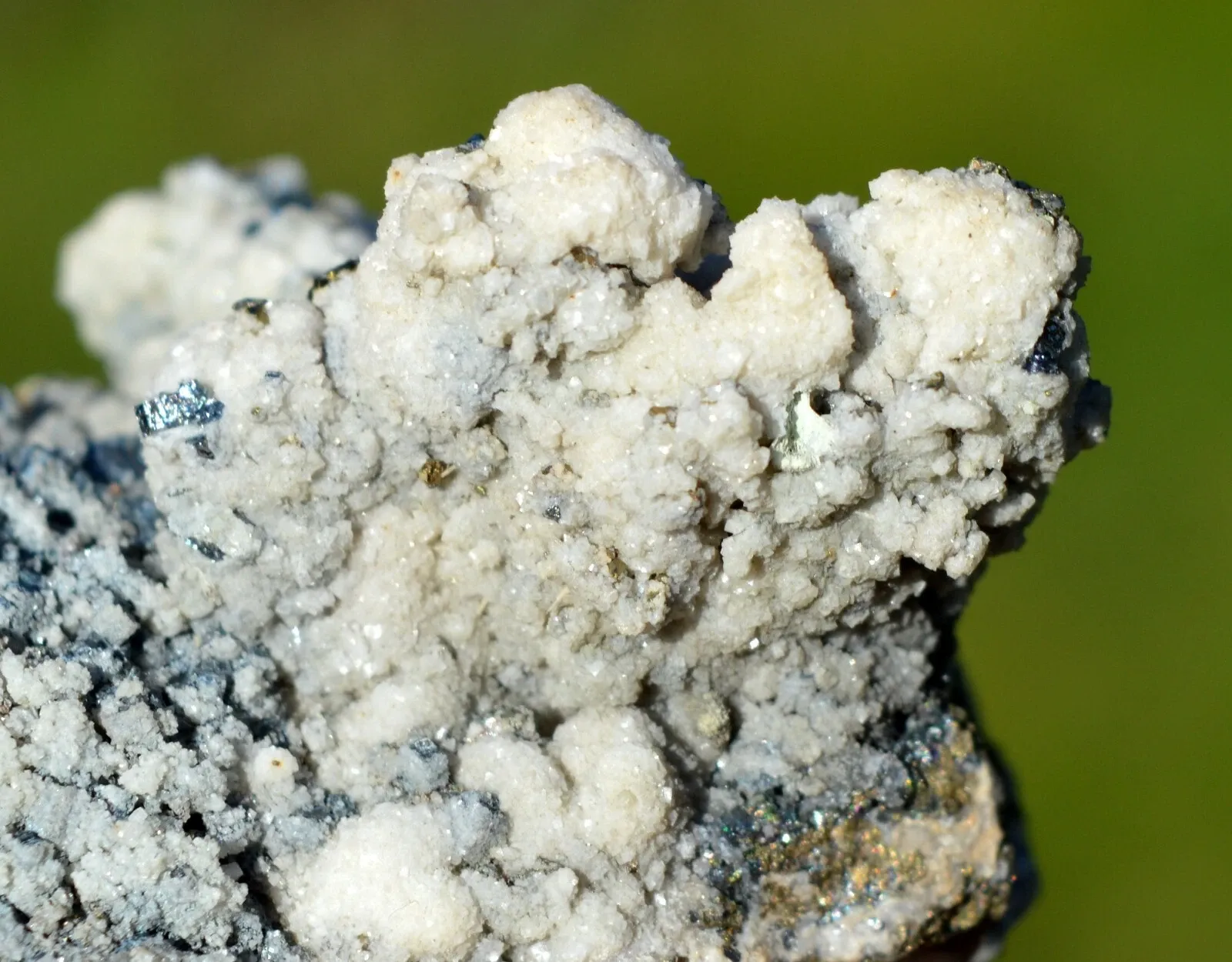 Bournonite & Chalcopyrite Calcite 107 grams - Cavnic Mine, Cavnic, Romania - image 3