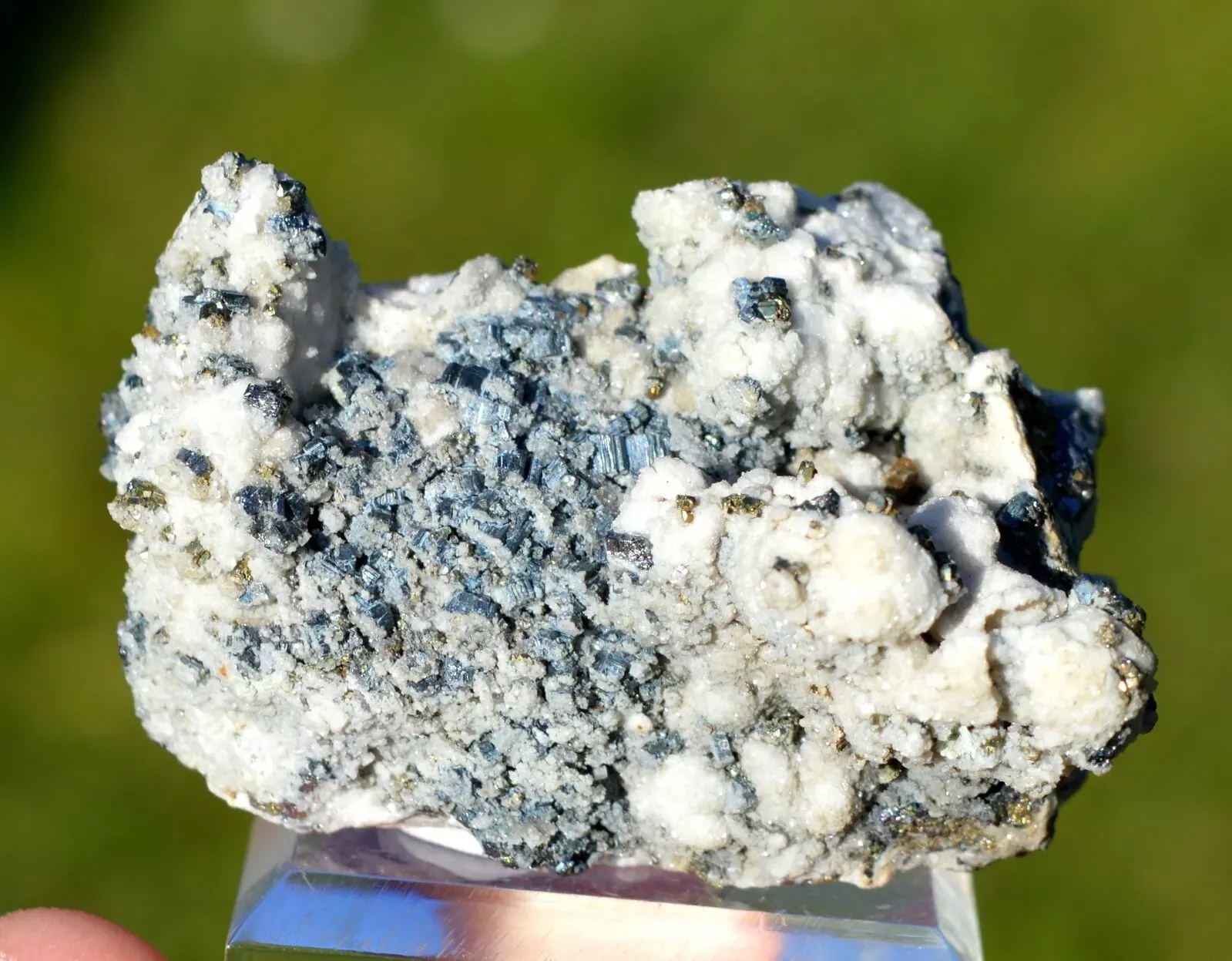 Bournonite & Chalcopyrite Calcite 107 grams - Cavnic Mine, Cavnic, Romania - image 1