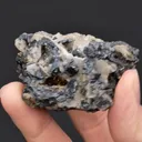 Bournonite from Herodsfoot Mine, Lanreath, Cornwall, England, UK - image 1