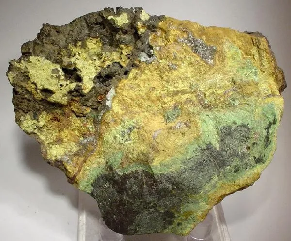 Bournonite, Malachite, Bindheimite image