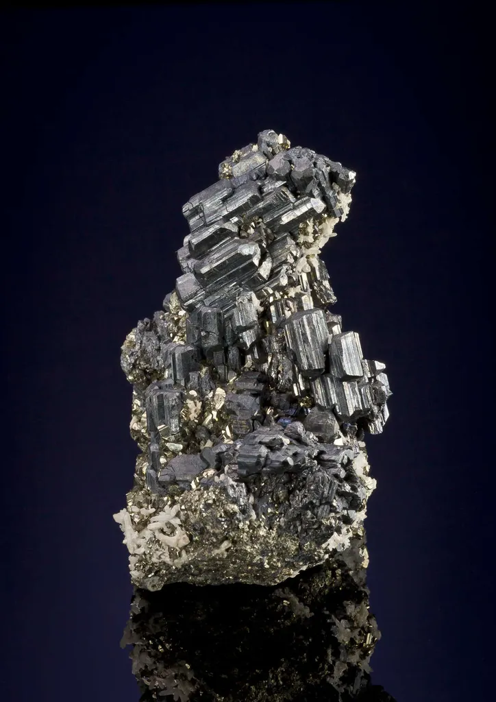 Bournonite on Pyrite image