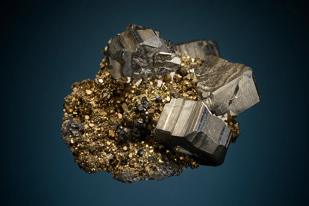 Bournonite on Pyrite - image 5