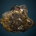 Bournonite on Pyrite - image 3