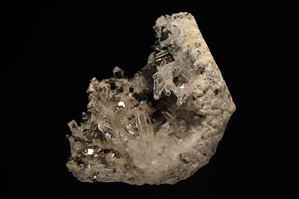 Bournonite on Quartz - image 5