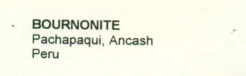 Bournonite on Quartz - image 8