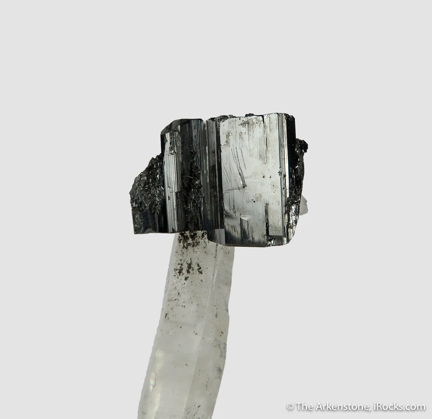Bournonite on Quartz - image 4