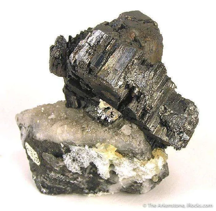 Bournonite on Quartz - image 3