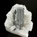 Bournonite on Quartz - image 2