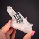 Bournonite on Quartz - image 2