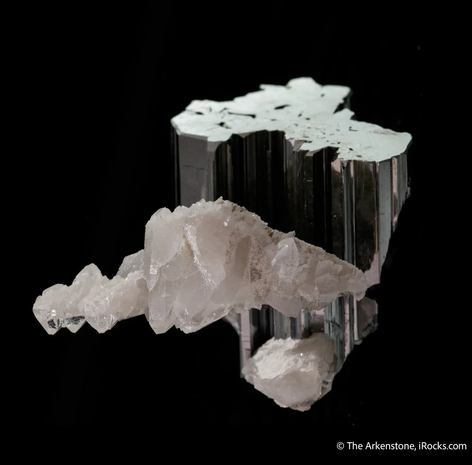 Bournonite on Quartz - image 5