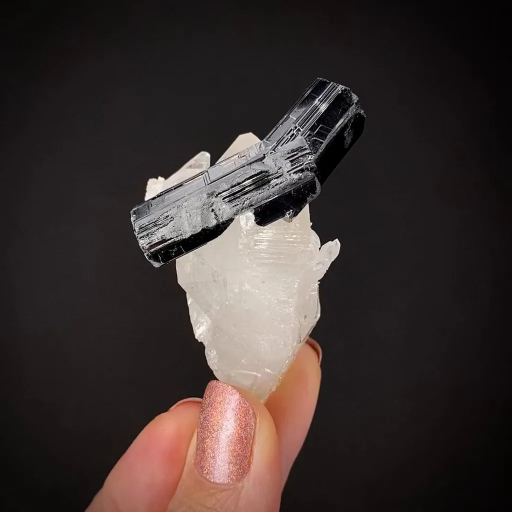 Bournonite on Quartz image