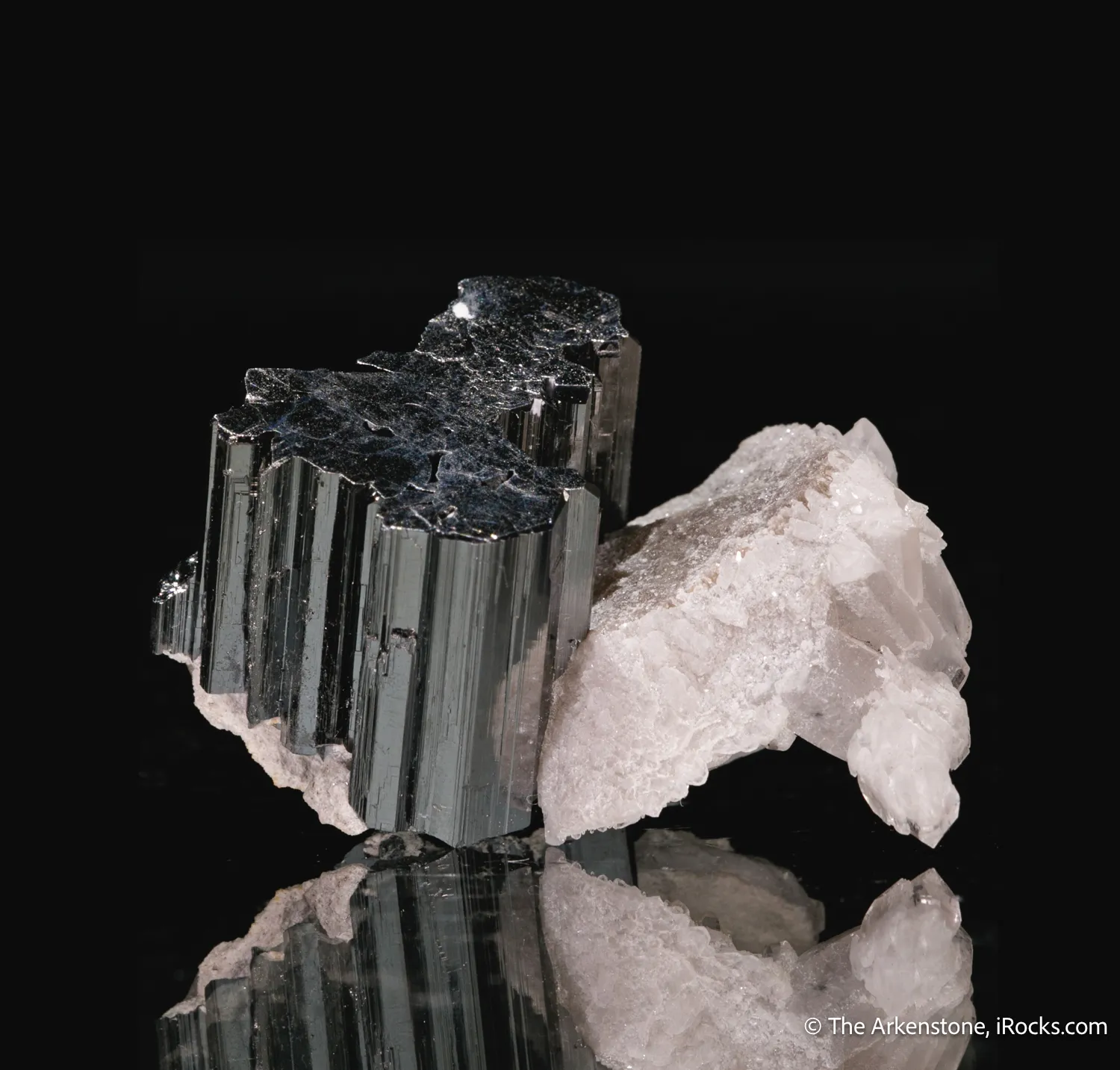 Bournonite on Quartz - image 7