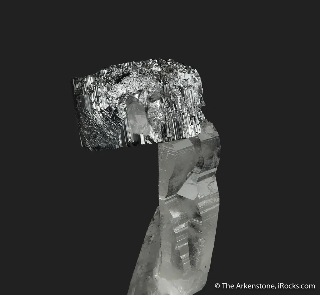 Bournonite on Quartz - image 5