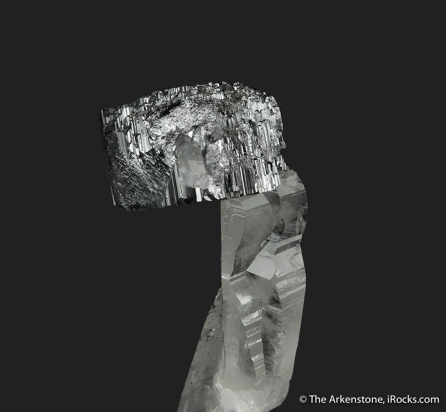 Bournonite on Quartz - image 5