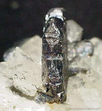 Bournonite on Quartz - image 4