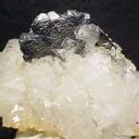 Bournonite on Quartz - image 1
