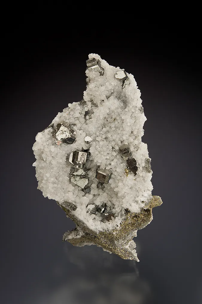 Bournonite on Quartz image