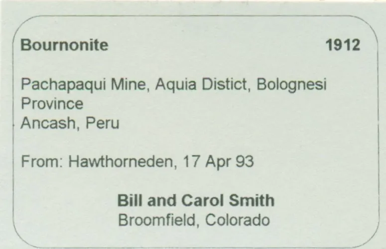 Bournonite on Quartz - image 7