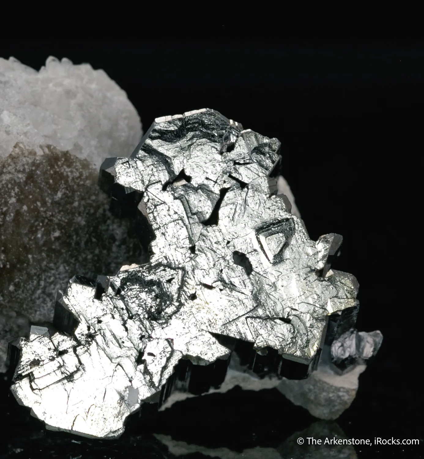 Bournonite on Quartz - image 4