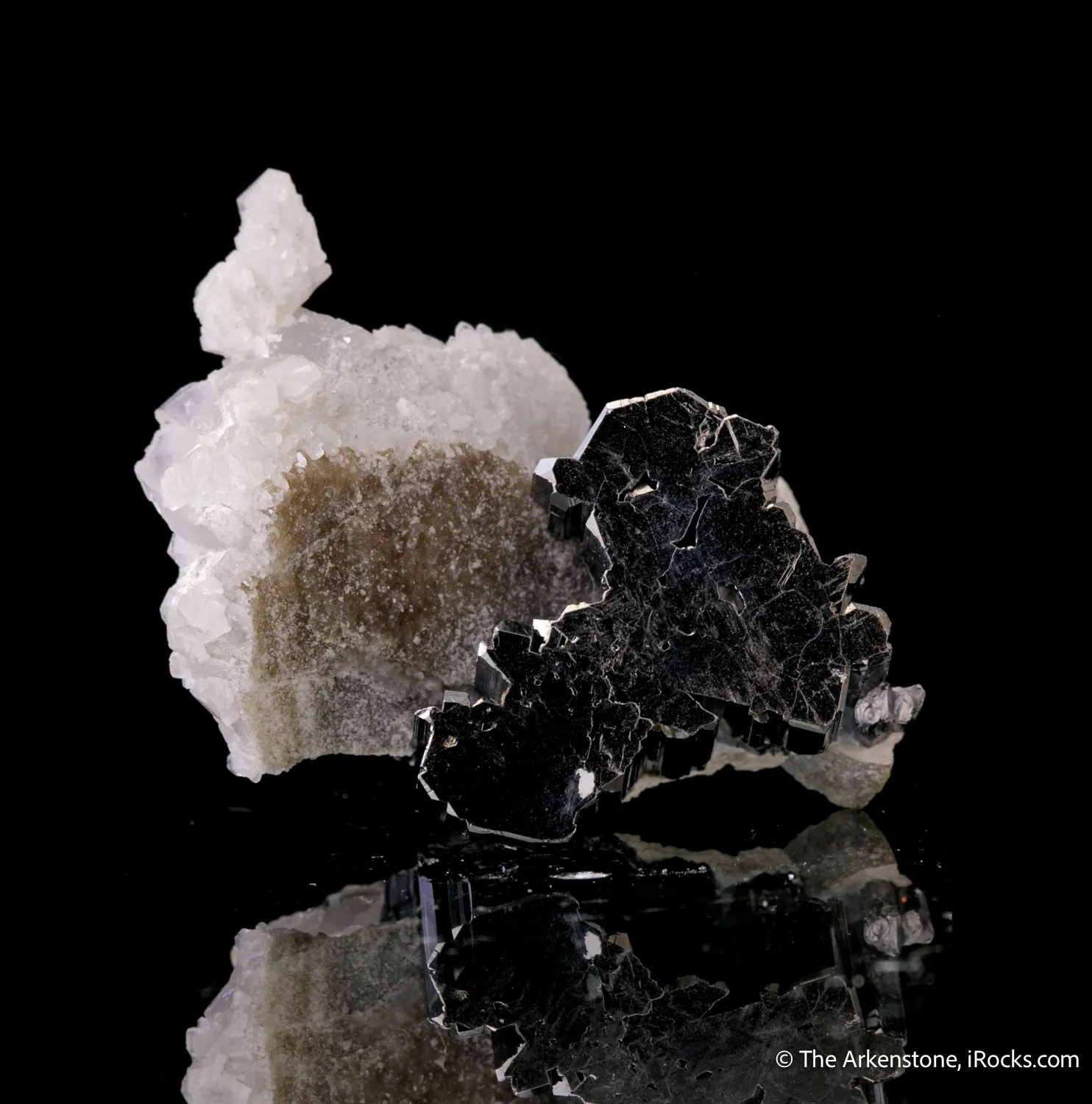 Bournonite on Quartz - image 6