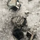 Bournonite on Quartz - image 2