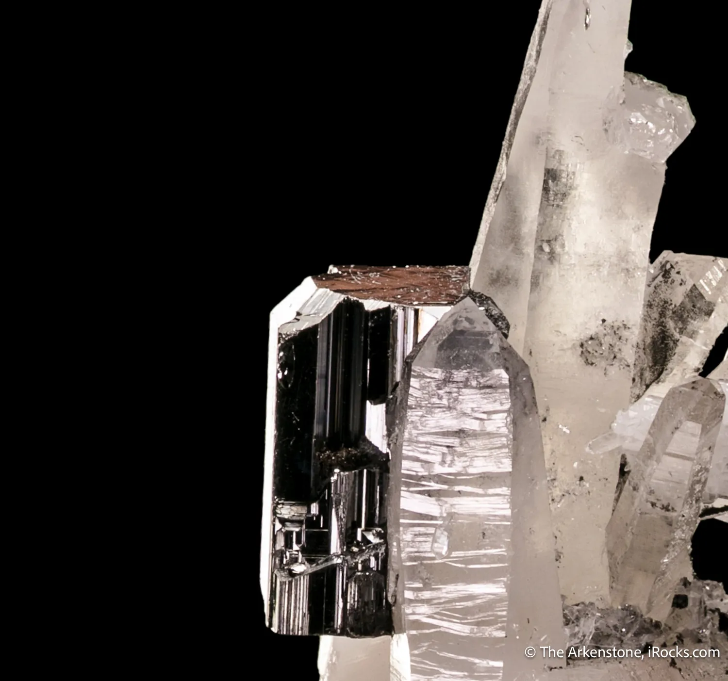 Bournonite on Quartz - image 5