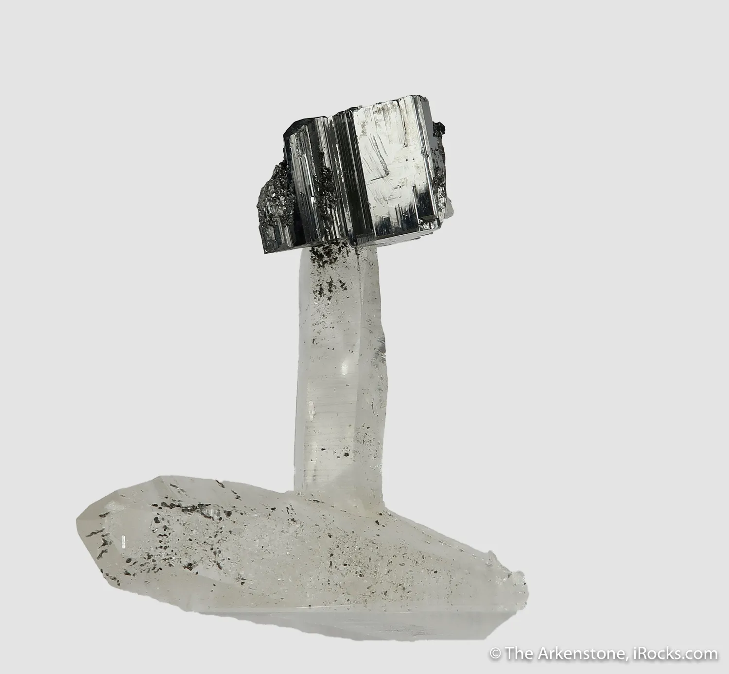 Bournonite on Quartz - image 6