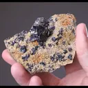 Bournonite on Siderite - image 2