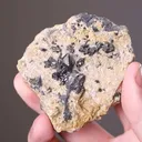 Bournonite on Siderite - image 2