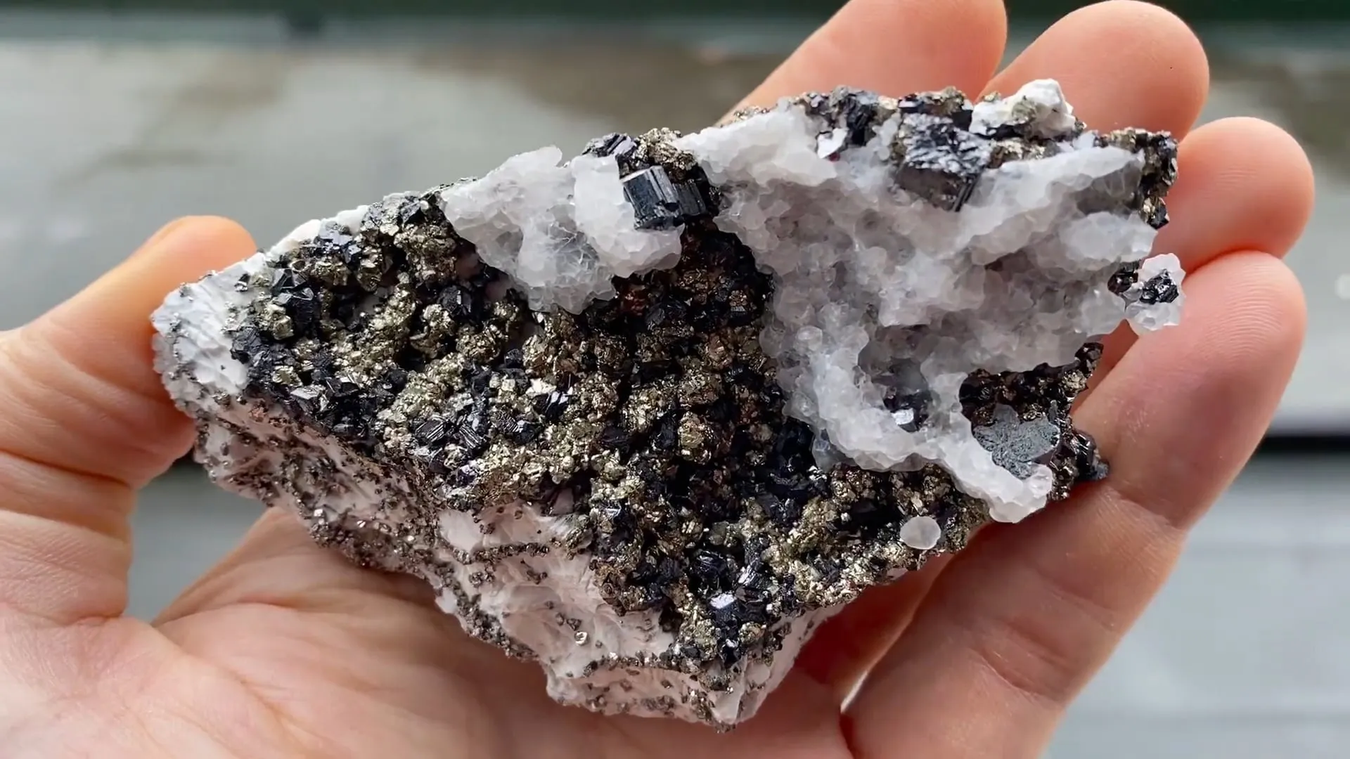 Bournonite, Pyrite and Calcite - image 5