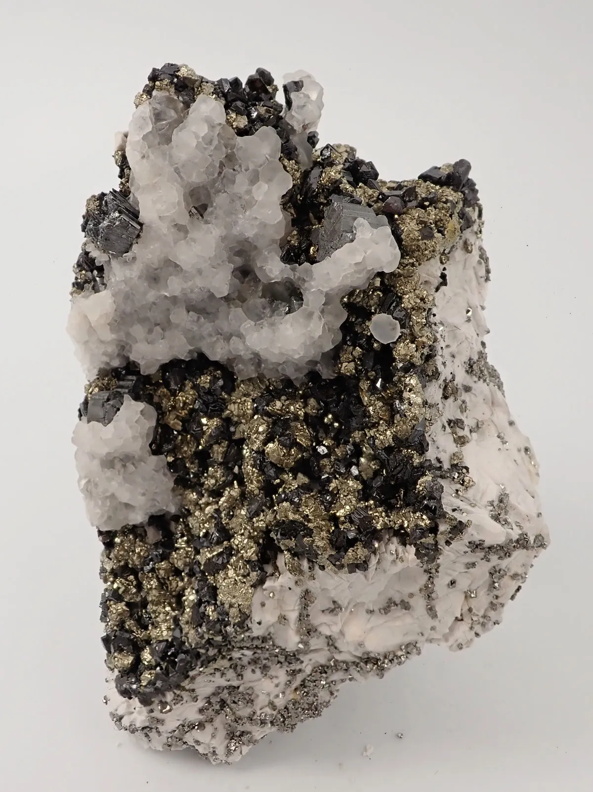 Bournonite, Pyrite and Calcite - image 2