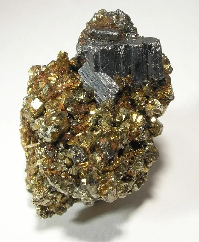 Bournonite, Pyrite image