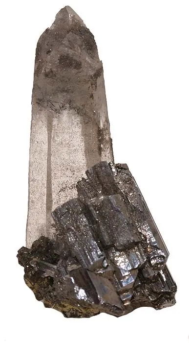 Bournonite, Quartz image