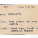 Bournonite (rare locality) - image 7