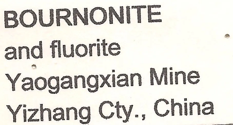 Bournonite (repaired) - image 7