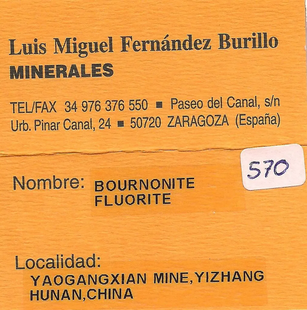 Bournonite (repaired) - image 6
