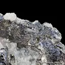 Bournonite (Twinned) with Chalcopyrite & Quartz - image 6