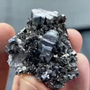 Bournonite with Arsenopyrite and Calcite - image 5