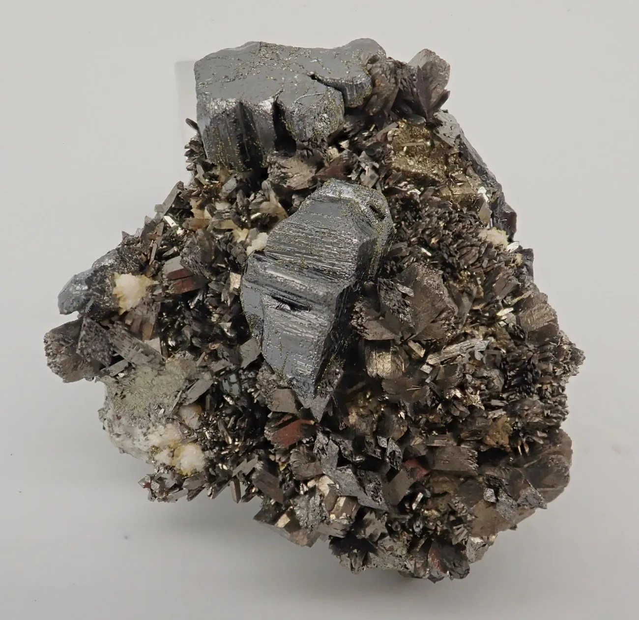 Bournonite with Arsenopyrite and Calcite - image 2